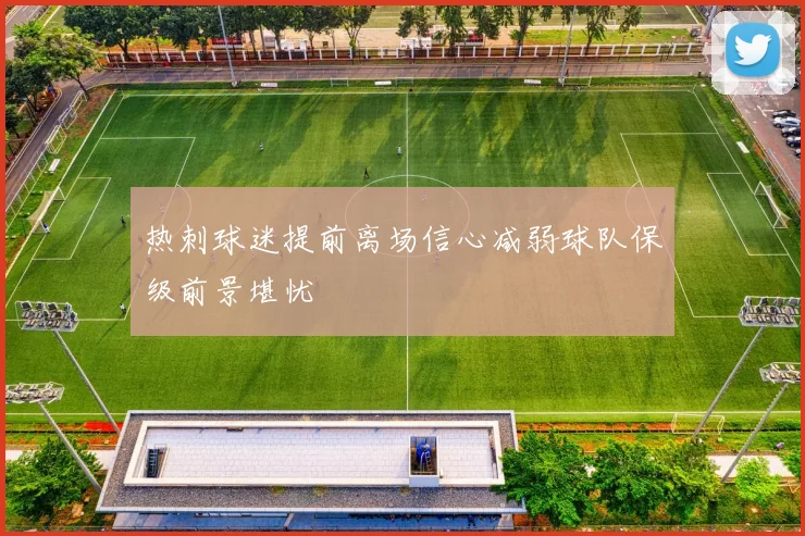 热刺球迷提前离场信心减弱球队保级前景堪忧